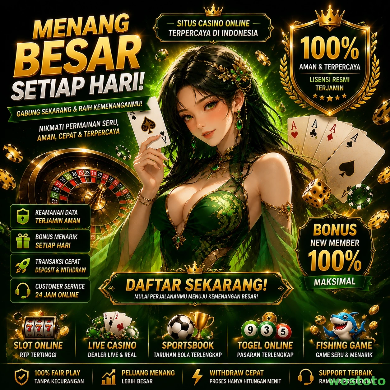 Berbagai Jenis Permainan yang Tersedia di wostoto
